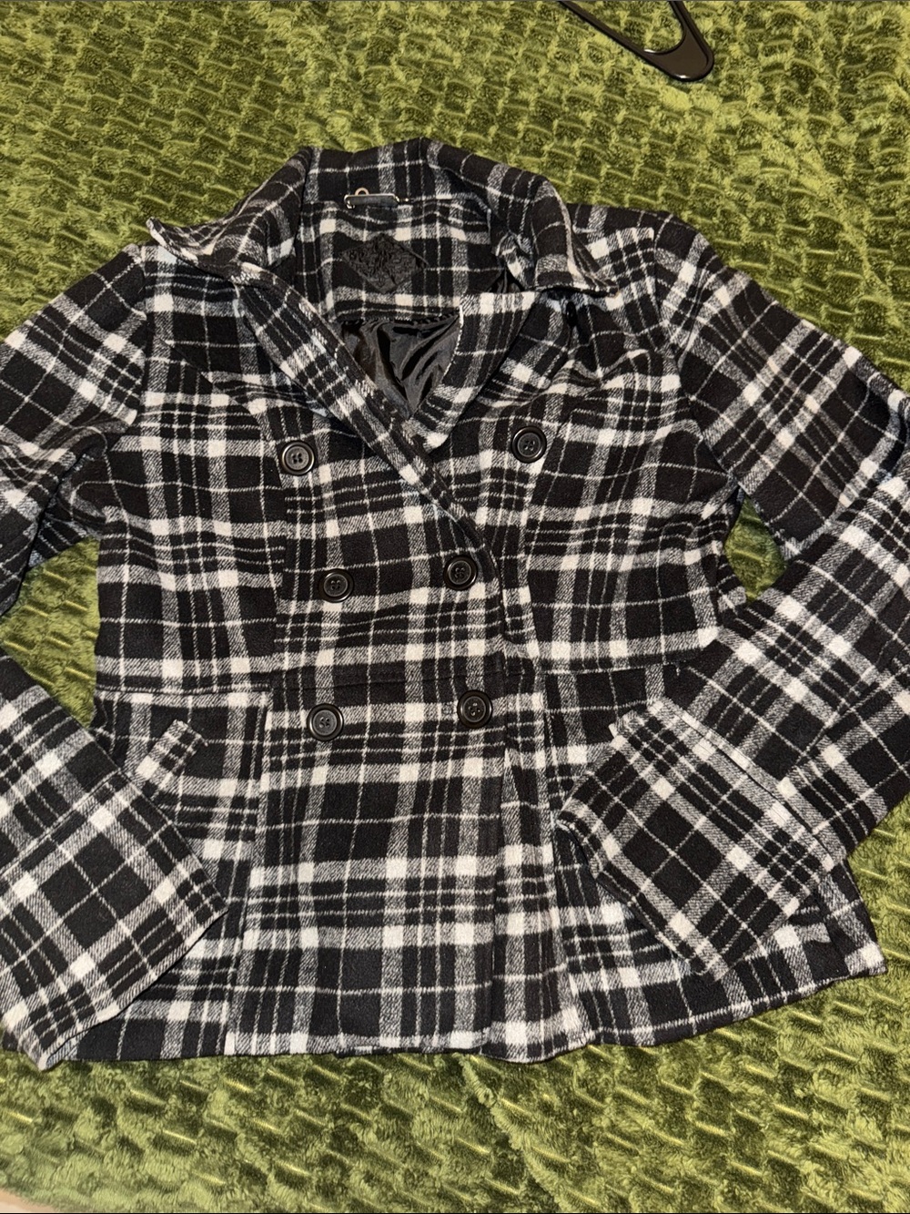 Joujou Plaid Jacket Size Large